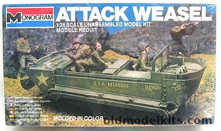 Monogram 1/35 Attack Weasel M29C Amphibious Transport, 6303 plastic model kit